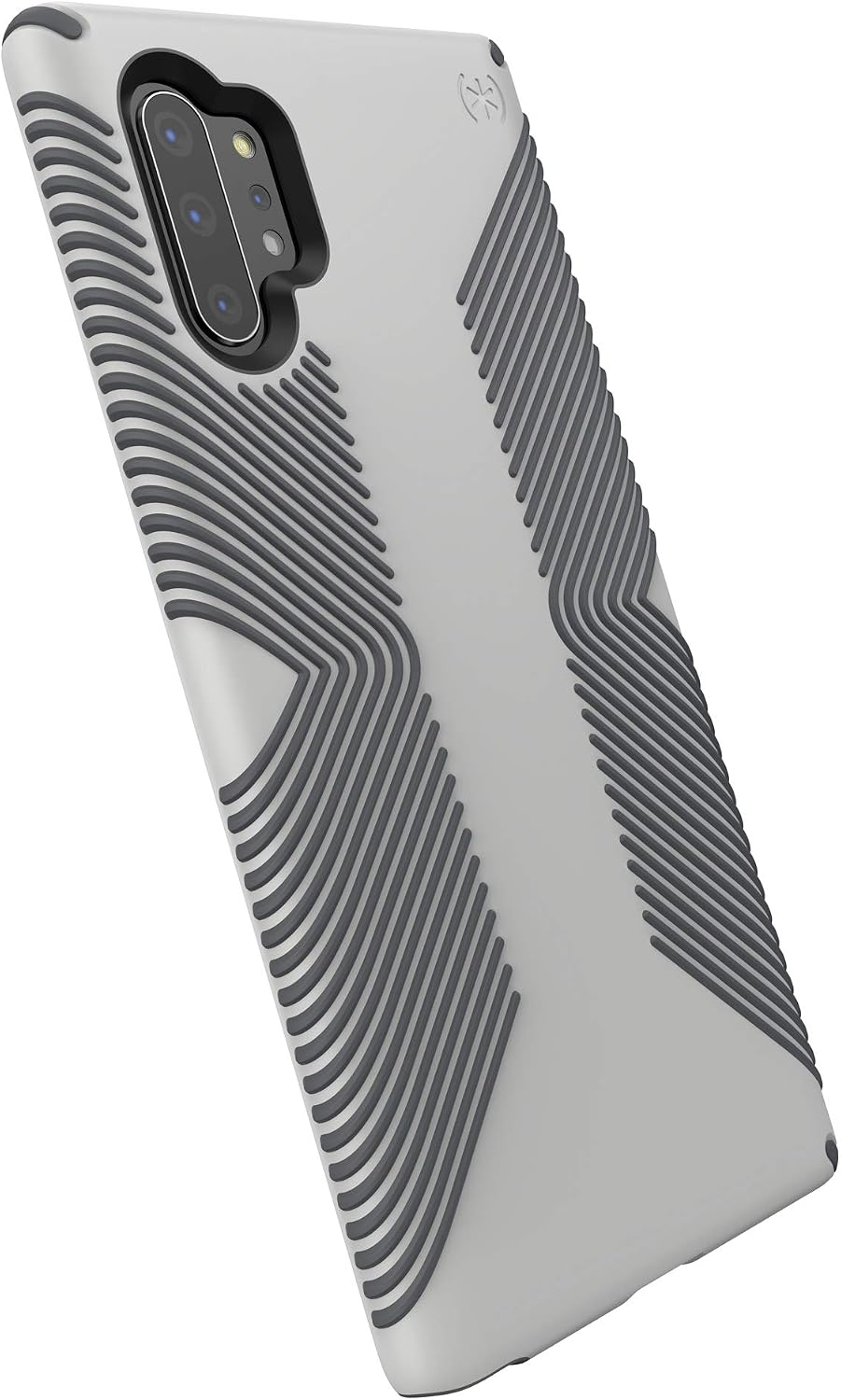 Speck Presidio Grip Samsung Galaxy Note 10+ Case, Marble Grey/Anthracite Grey