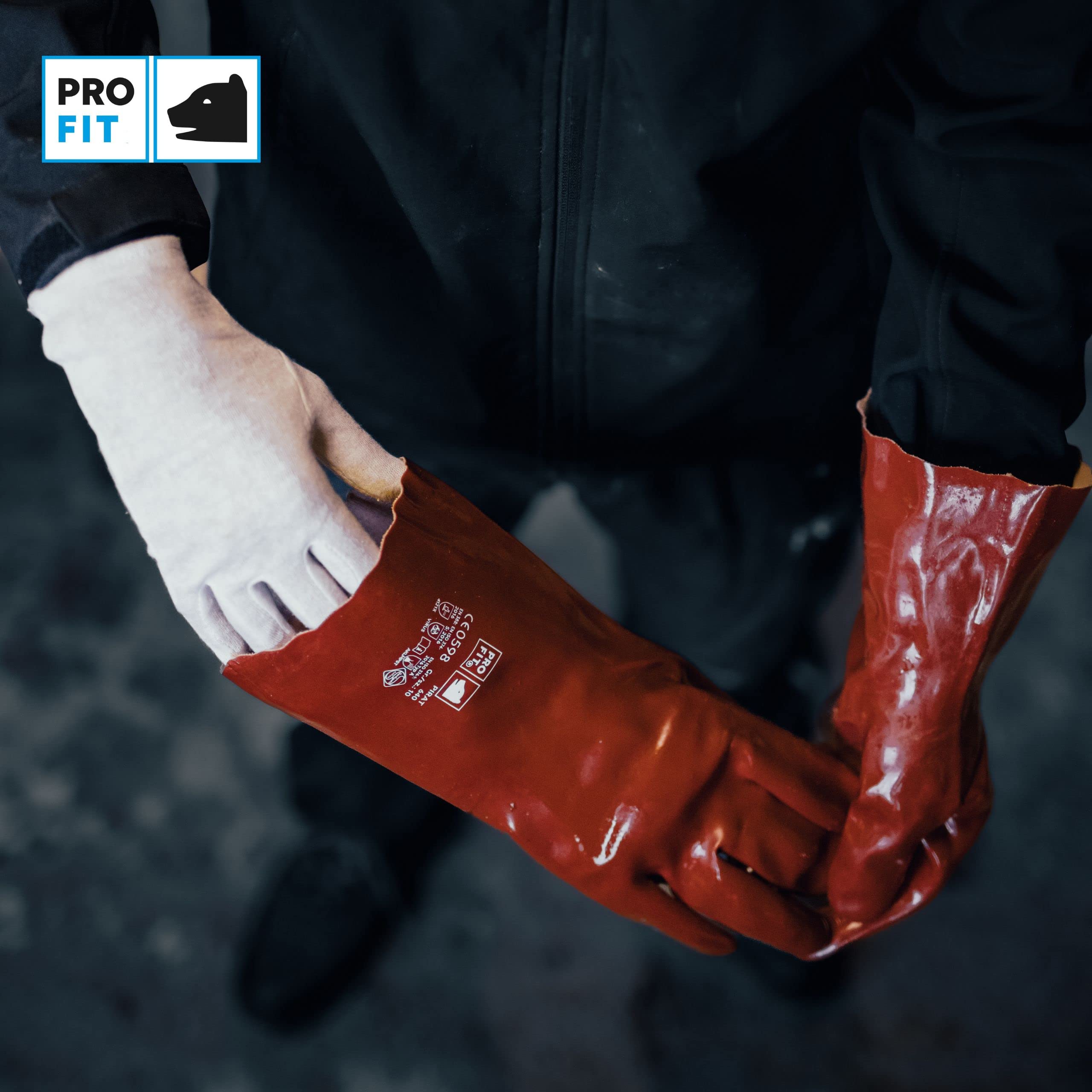 trikot handschuhe PRO FIT Baumwoll-Trikot-Handschuh 12er Pack – Atmungsaktiver Schutzhandschuh, 100% Baumwolle, Allergiehandschuh, Weich & Passgenau Korb Leogane | LOBERON XL Size:M (17.5