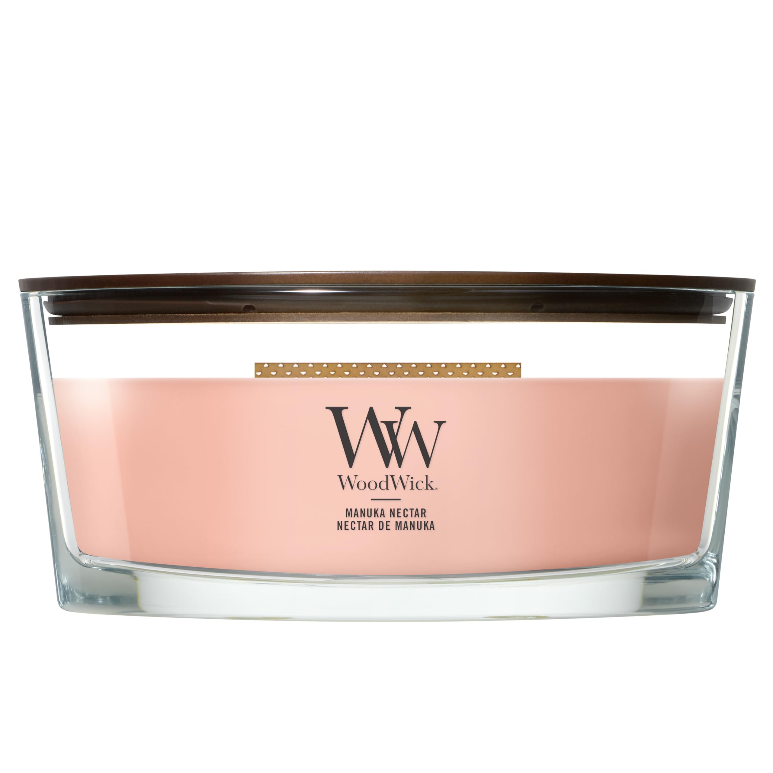 WoodWick Scented Candle | Ellipse Candle | Manuka Nectar | Perfect Gifts for Women