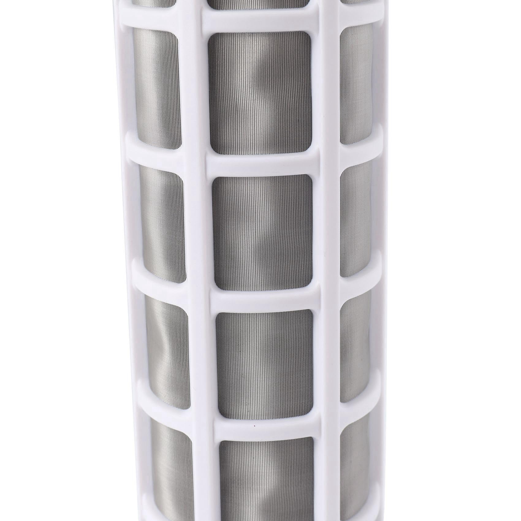 4 X 10 maglie in acciaio filo filtro cartuccia filtro acqua prefiltro per la prevenzione dei depositi di calcare