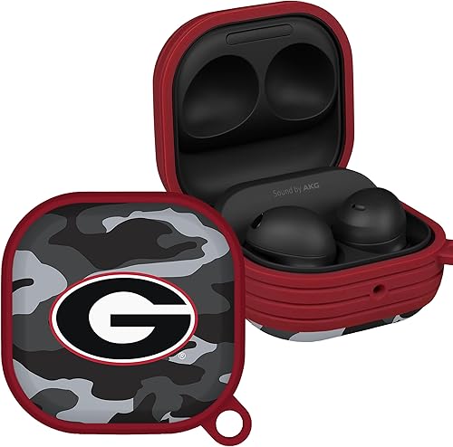AFFINITY BANDS Georgia Bulldogs Camo HDX Case Cover Compatible with Samsung Galaxy Buds Pro