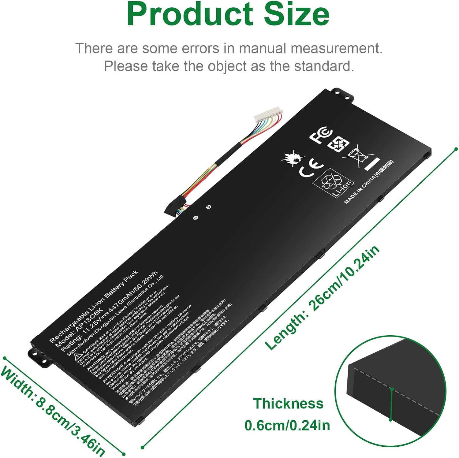 AP18C8K Laptop Battery Compatible with Acer Aspire 5 A514-52 A514-54 7 A715-42G Swift 3 SF314-42 SF314-57 SF314-57G SF314-58 SF314-59 Chromebook CB315-3H 314-C933 TravelMate P2 TMP215-52 A514-52-58U3