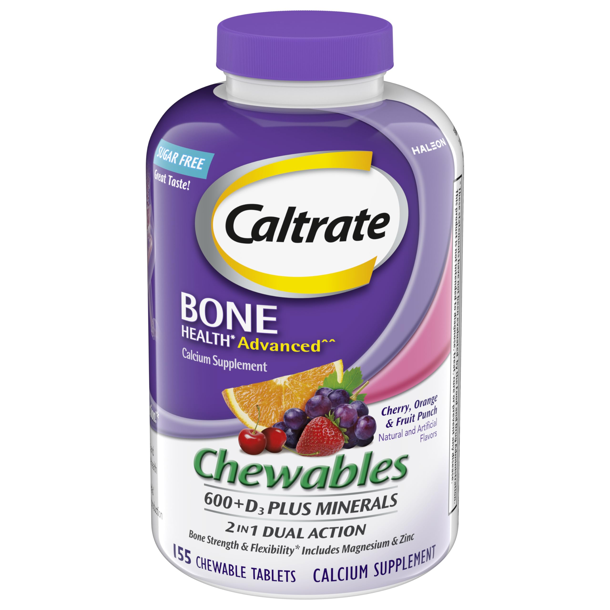 Caltrate 600 + D Plus Minerals Cherry,Orange,Fruit Punch 155 chews ?????