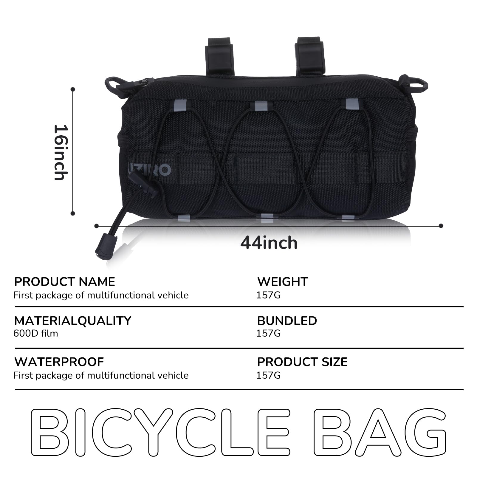 Borsa Da Manubrio Per Bici RiToEasysports – Touch Screen TPU, Impermeabile, Aggancio Rapido