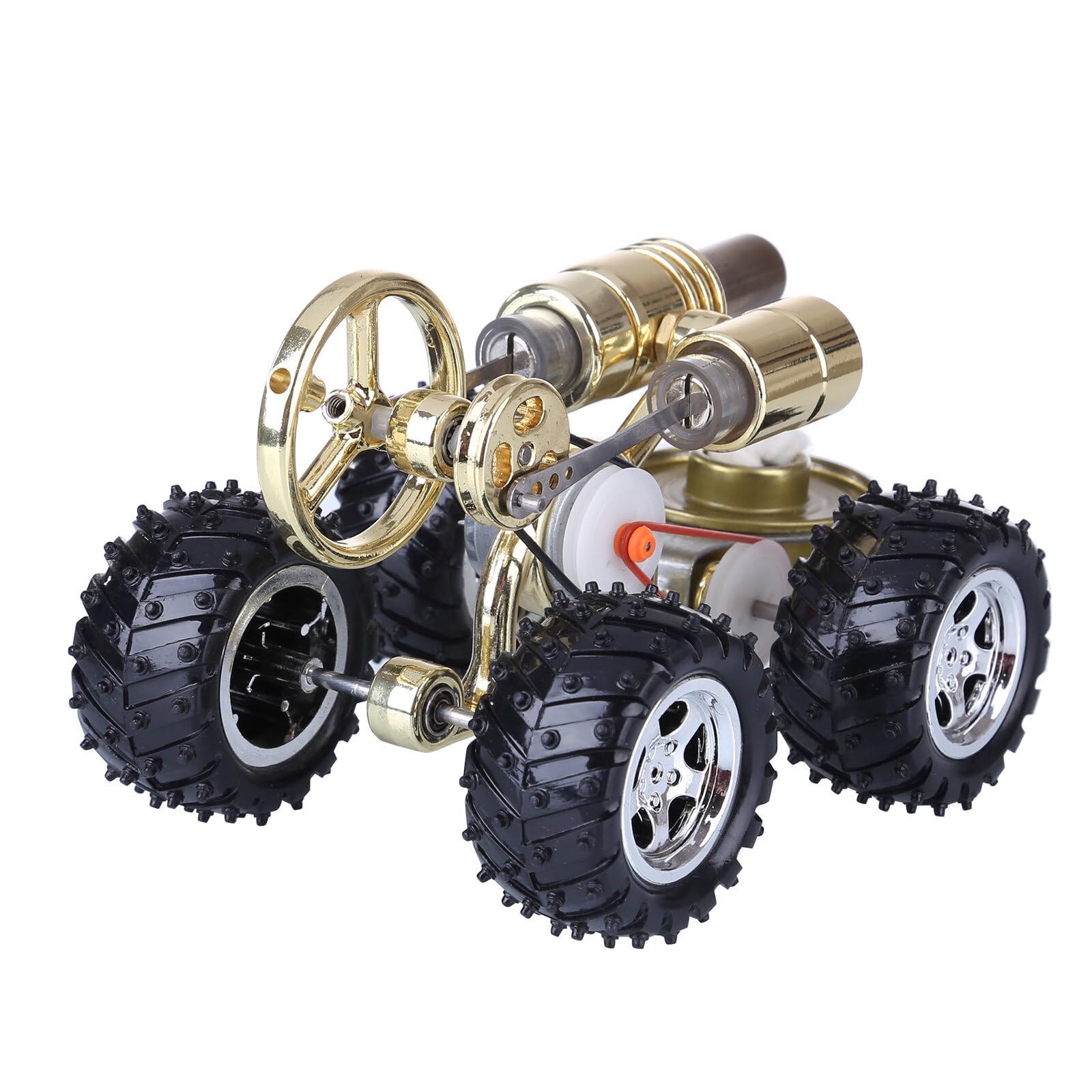 Modèle de Moteur Stirling, Moteur Stirling à Air Chaud Voiture Modèle de Moteur Sterling, Moteur à Combustion Externe Générateur dénergie Physique Éducation Science Jouet