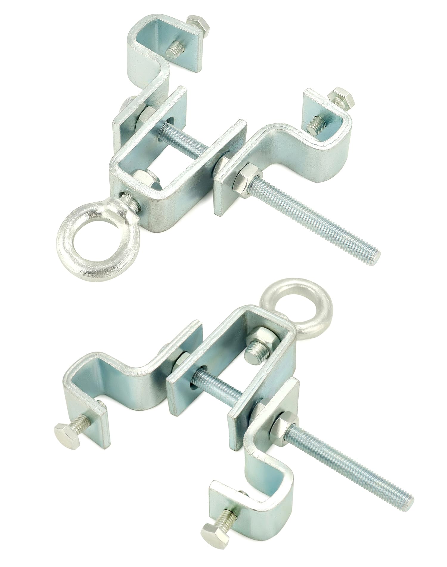 QWORK® Colgador de Saco de Boxeo, Soporte de Abrazadera de viga en I, Accesorios de Saco de Boxeo para viga, Ajustado de 6.3 cm a 19 cm