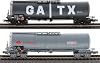 Piko 58277 H0-Set of 2 Articulated Tank Wagons Ermewa GATX Ep.VI