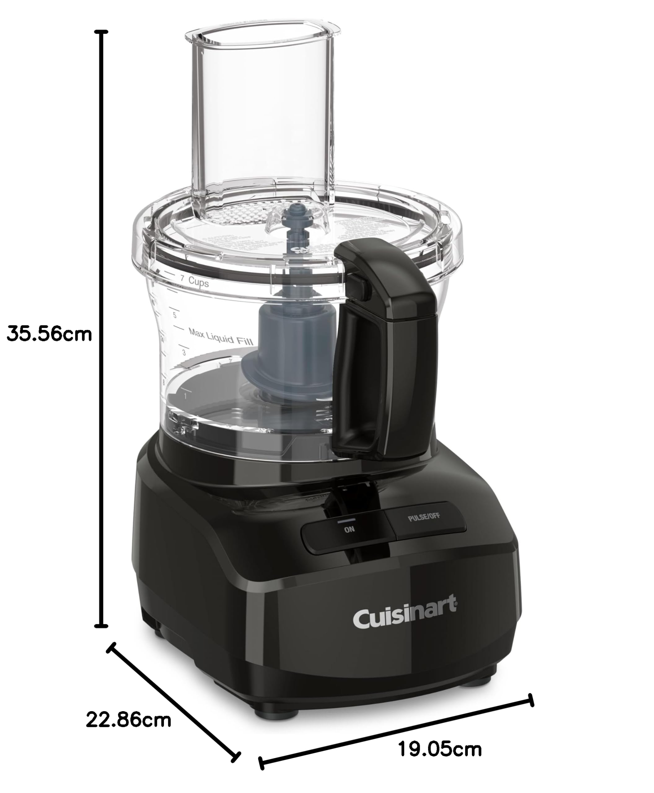 Cuisinart Processador de alimentos elegante e moderno com 7