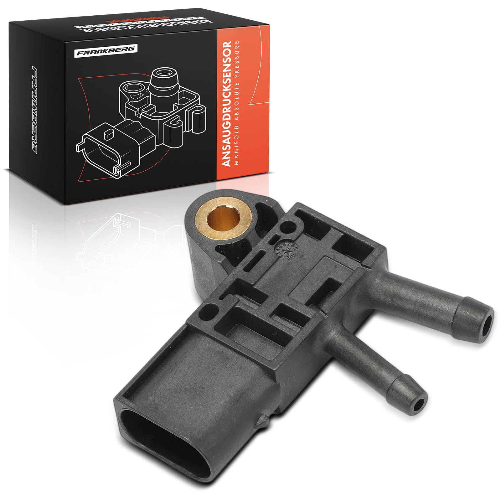 Frankberg Differenzdrucksensor Abgasdrucksensor Kompatibel mit A-Klasse W169 B-Klasse W245 C-Klasse W203 W204 E-Klasse W211 W212 GLK-Klasse X204 SLK R172 Replace# 6429050100