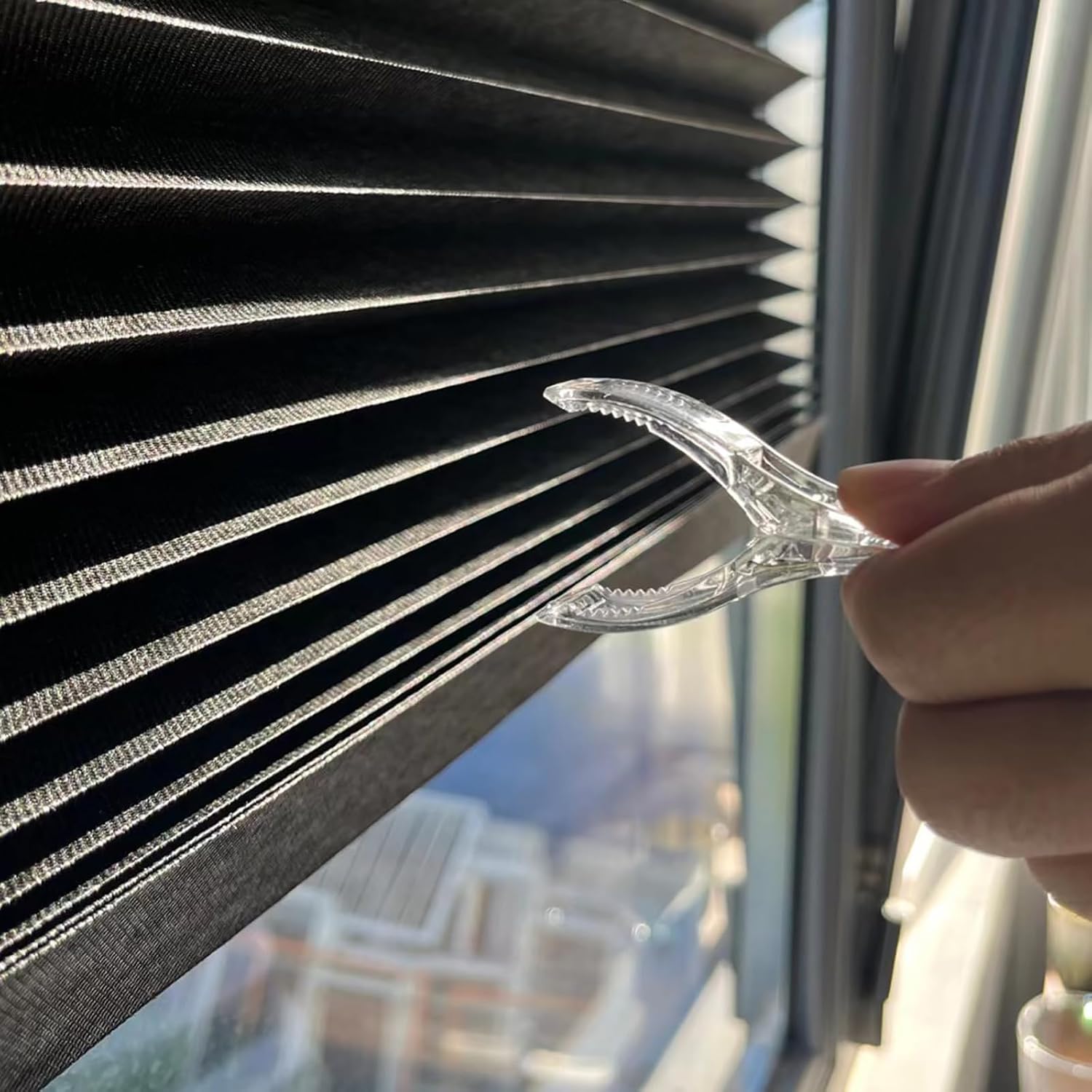 6 Clips for Pleated Shades Window Shade Clips Shade Paper Shades Clips