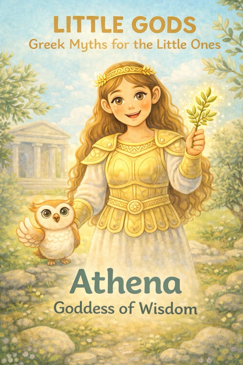 Little Gods: Athena - Goddess of Wisdom (A Greek Mythology Book for Ages 0–5) (Little Gods: Greek Mythology Books for Ages 0–5)