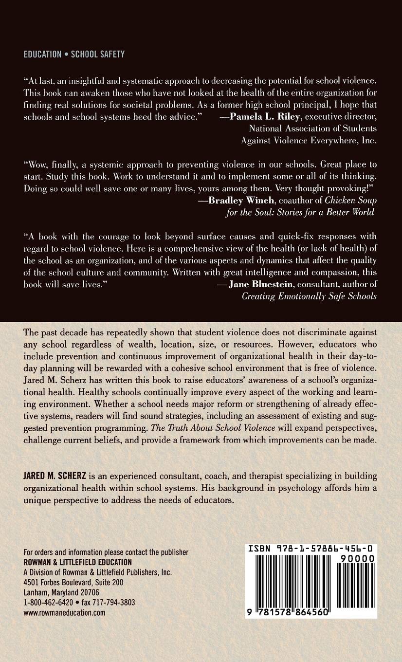 The Truth About School Violence: Keeping Healthy Schools Safe