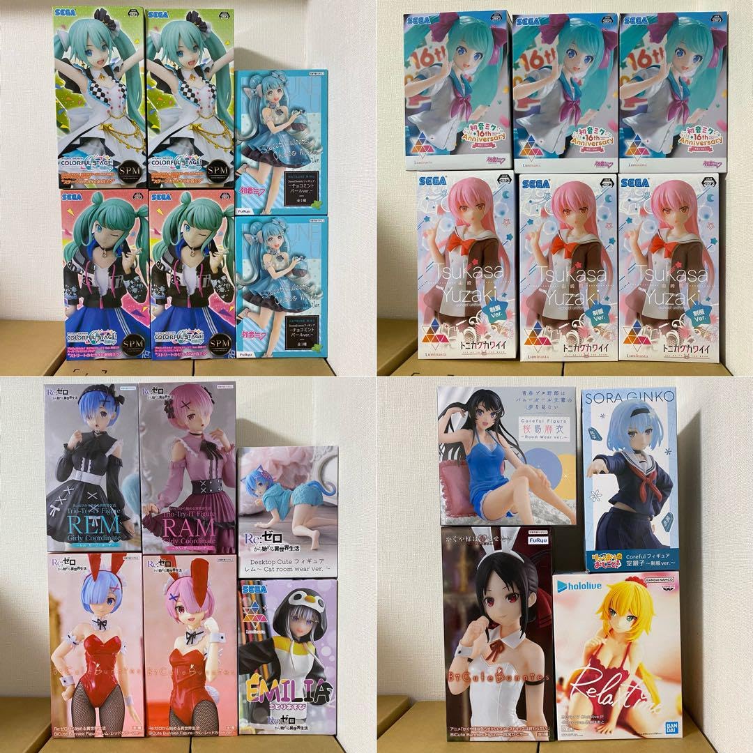 リゼロフィギュア22点セット売り