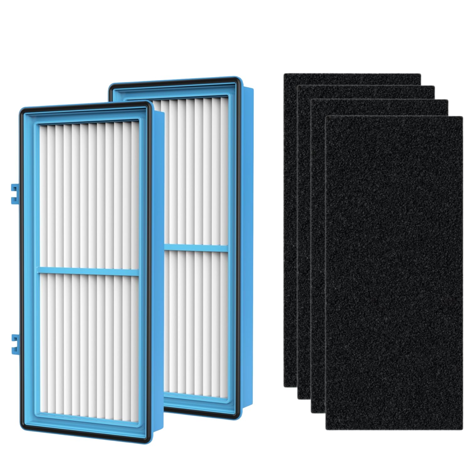 HAPF 30AT Filter Replacement for Holmes AER1 Air Purifier, Replacement Filters for HAPF30AT and HAP242-NUC (2 Ture HEPA Filters + 4 Carbon Filters)