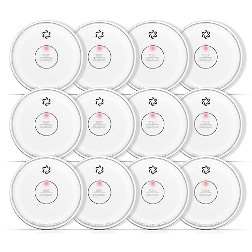 Fire Alarms Smoke Detectors, Smoke Alarm Battery Operated, Fire Alarm