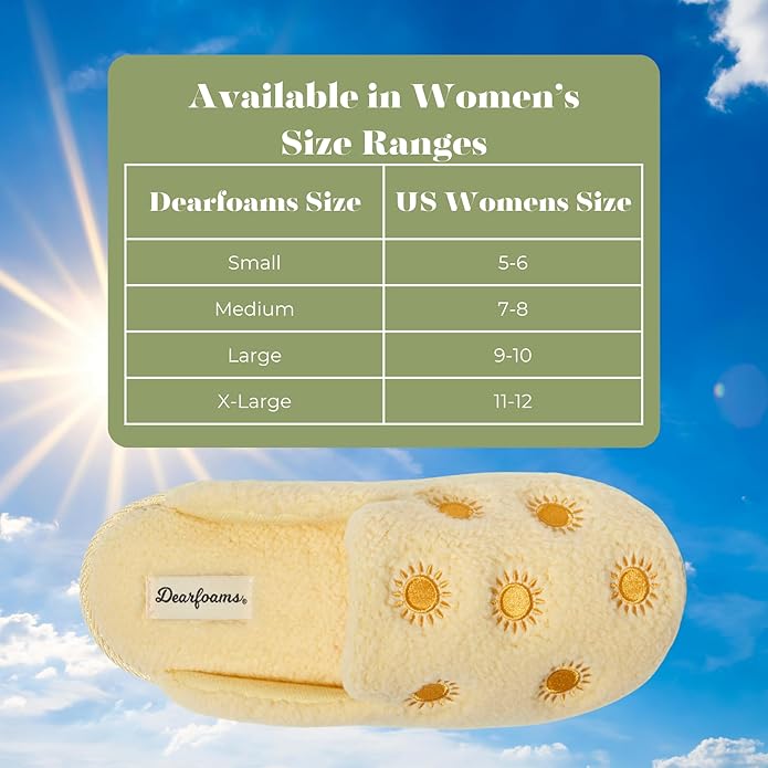 Dearfoams Pantuflas Mujer Amarillo Large miniatura 3
