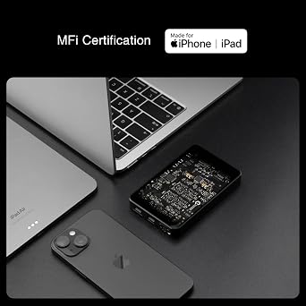 Questyle Sigma Bluetooth Headphone Amplifier Portable Rechargeable DAC [MFi Certified] Bluetooth 5.4 Receiver with Dual Outputs High Resolution PCM768/DSD512 USB Amps for Smartphones/PC/Laptop