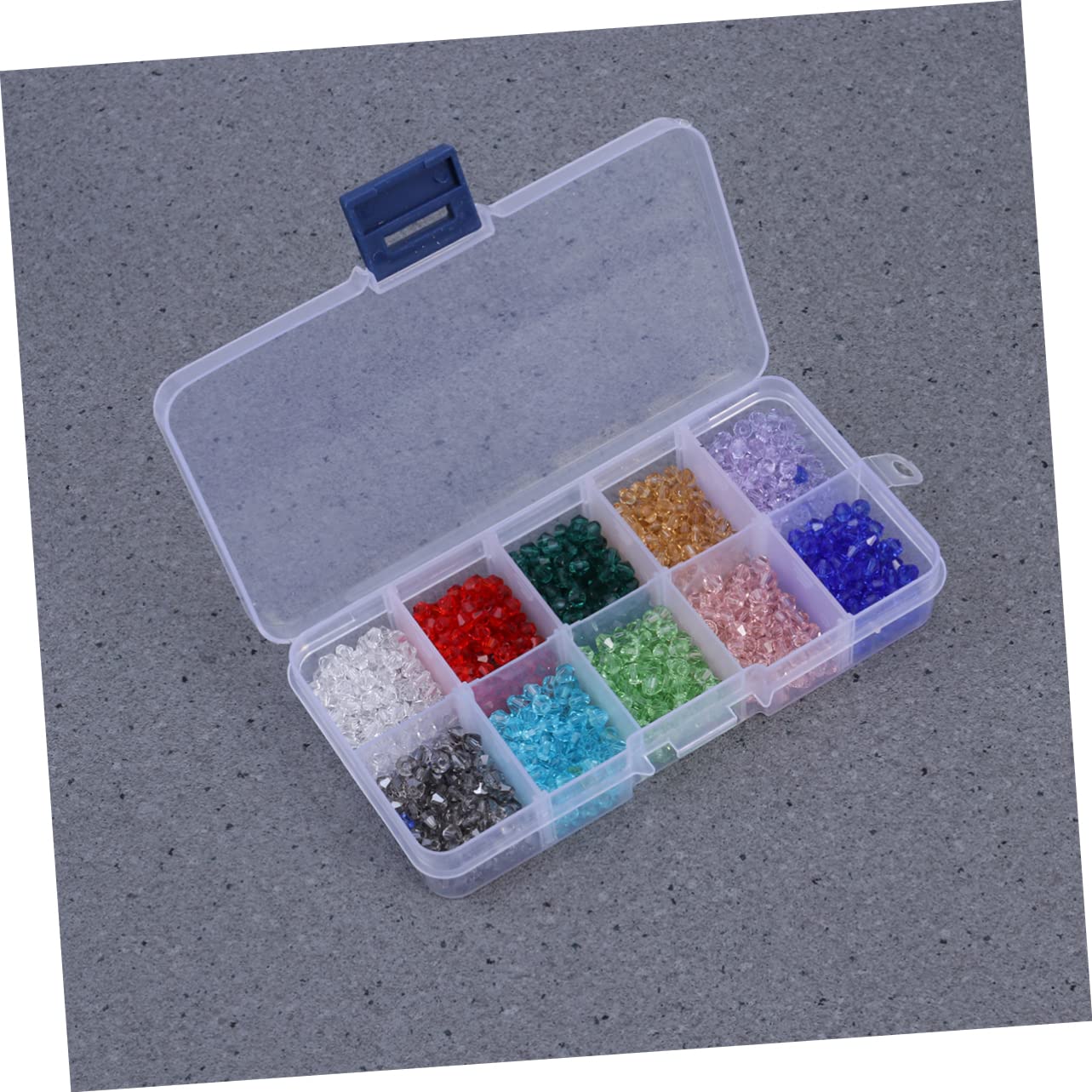 SHINEOFI 3000stücke Rhombus Glasperlen Farben Mit Aufbewahrungsbox Für Schmuckherstellung Armbänder Und Basteln