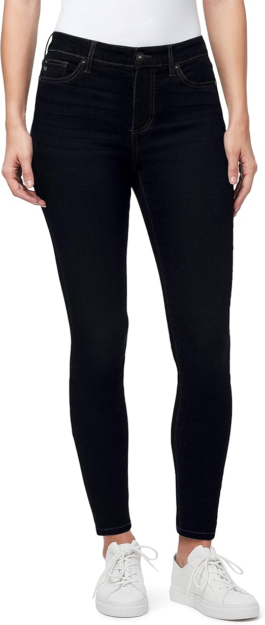 CHAPS Jeans Women's Mid Rise Skinny Full Length Jean at Amazon Women's