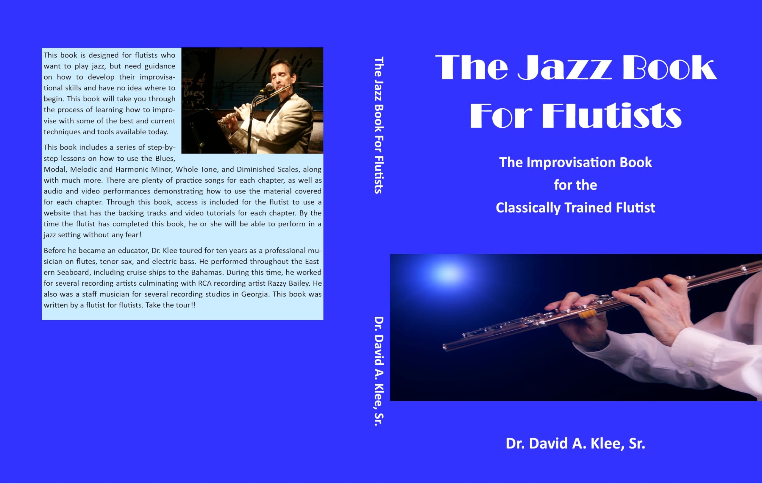 Livre de jazz pour flûtistes pour surmonter la peur d'improviser sans partition