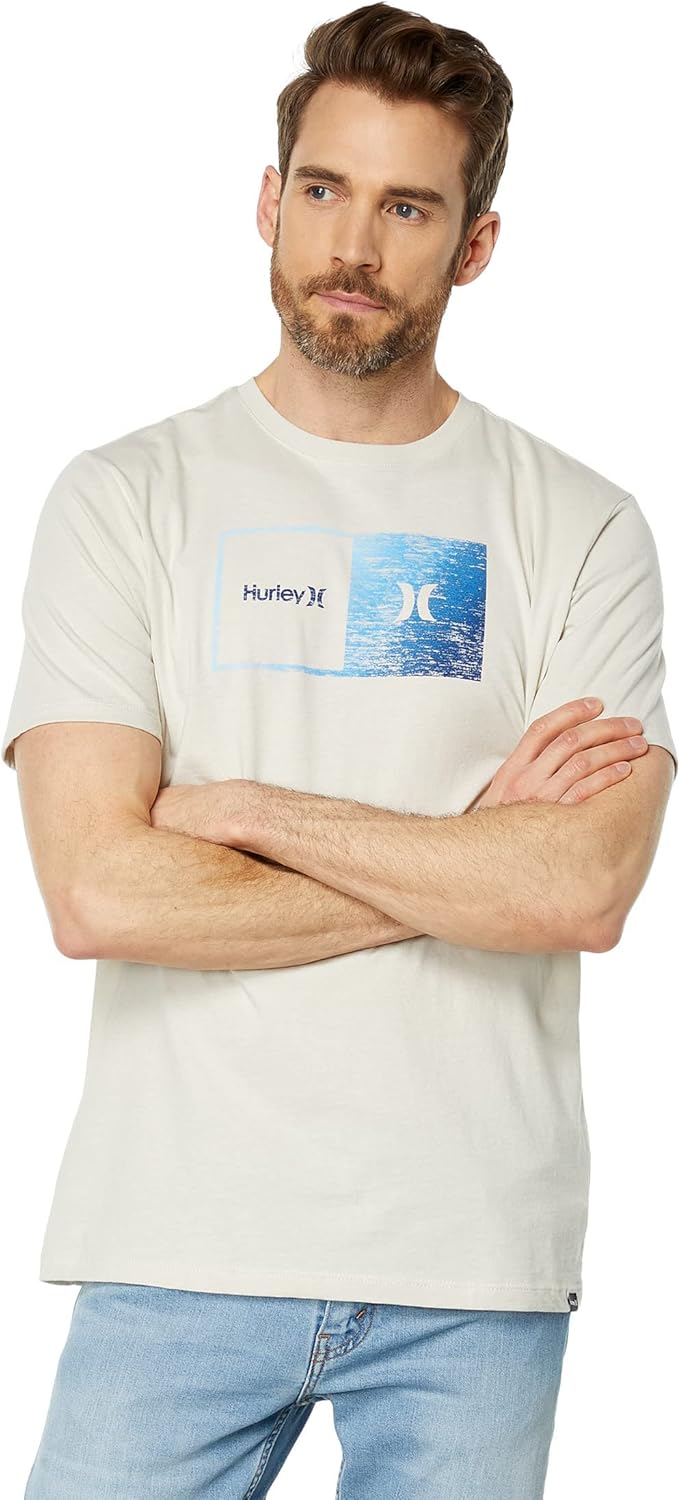 Hurley Unisex-Adult Halfer Gradient Short Sleeve Tee