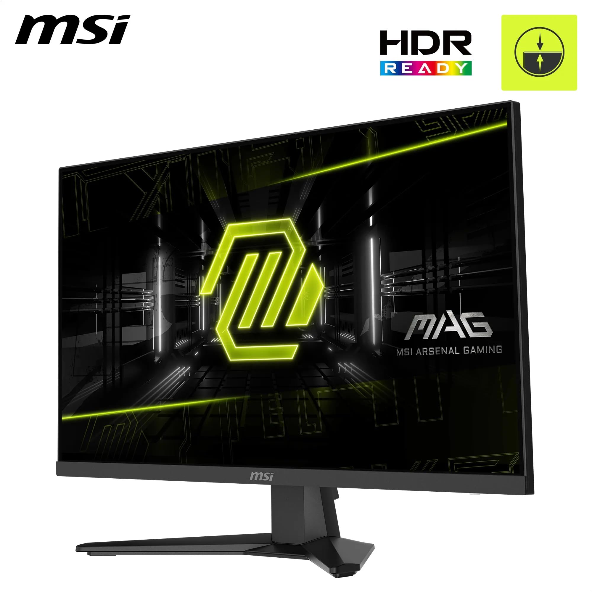 MSI MAG 274QF X24 Écran Gaming 27" WQHD - Dalle Rapid IPS 2560 x 1440, 240 Hz, 0,5 ms, HDR Ready, AMD FreeSync Premium, AI Vision, HDMI 2.0b, DP1.4, sans-Bord, inclinable, Compatible VESA, Noir