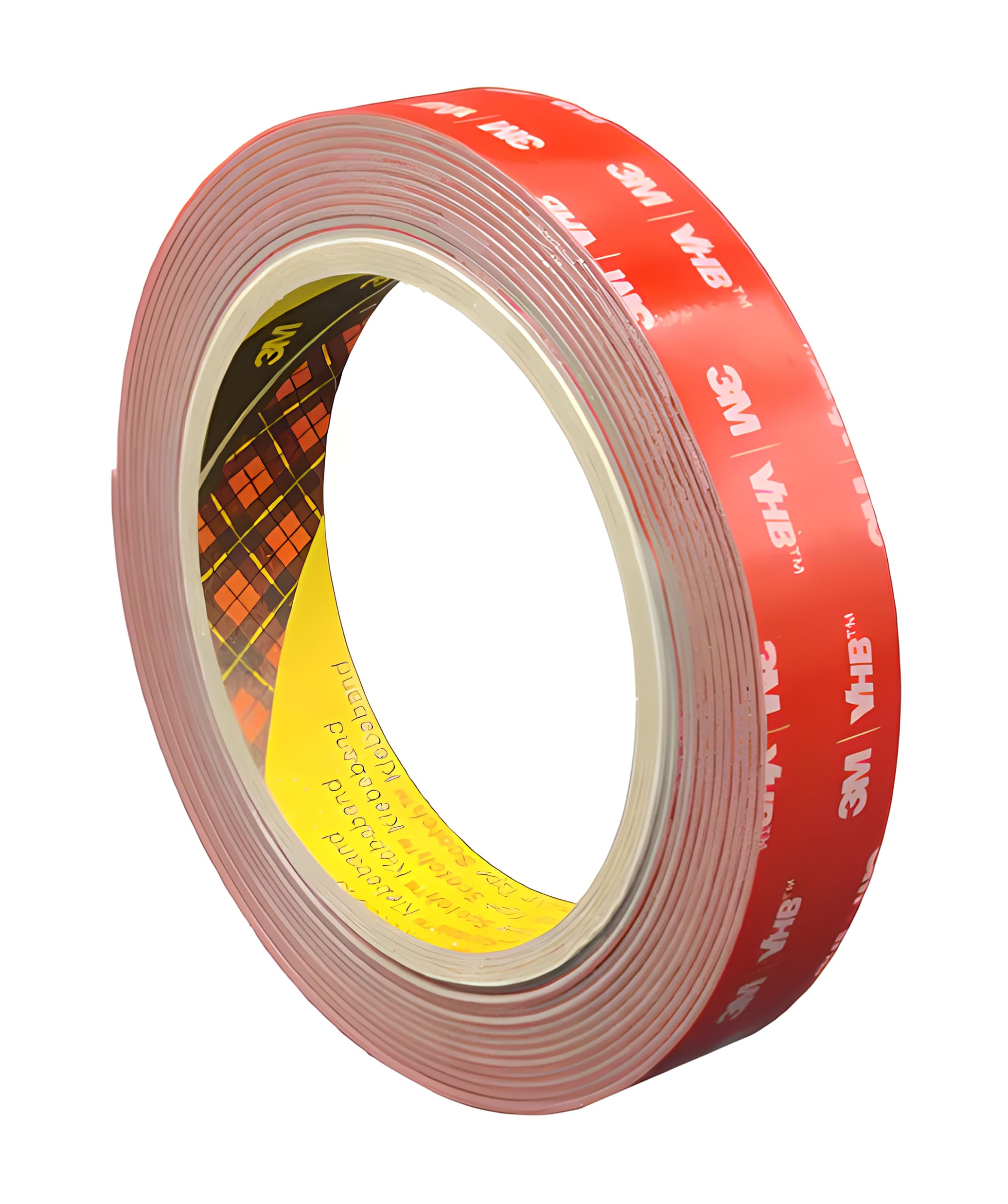 3M VHB Ruban adhésif double face extra fort en mousse acrylique résistant eau haute température 10 mm x 11 m