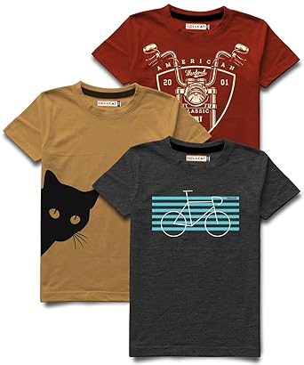 HELLCAT Boys T-shirt (Pack of 3)