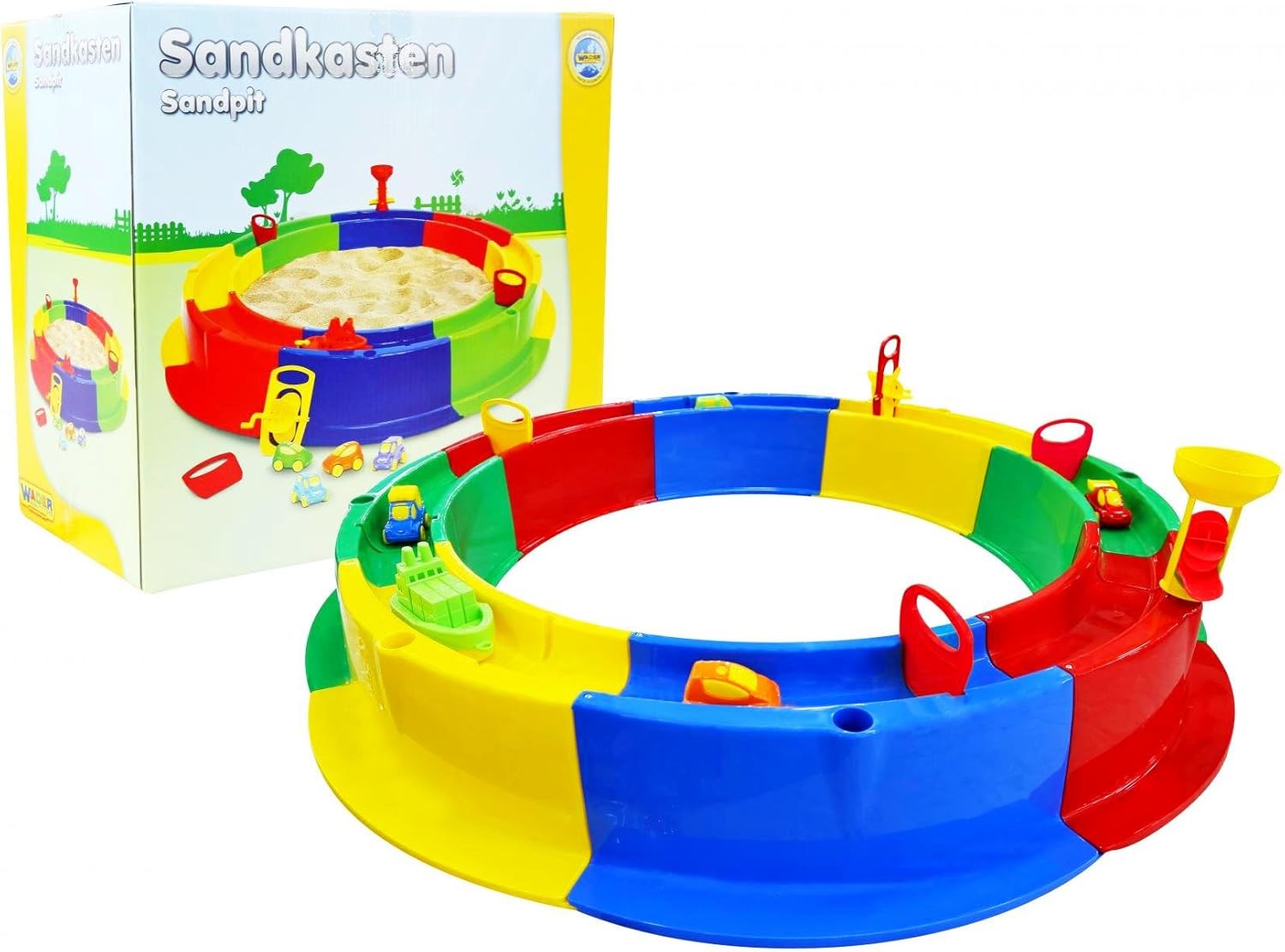 Wader Sandpit with Accessories