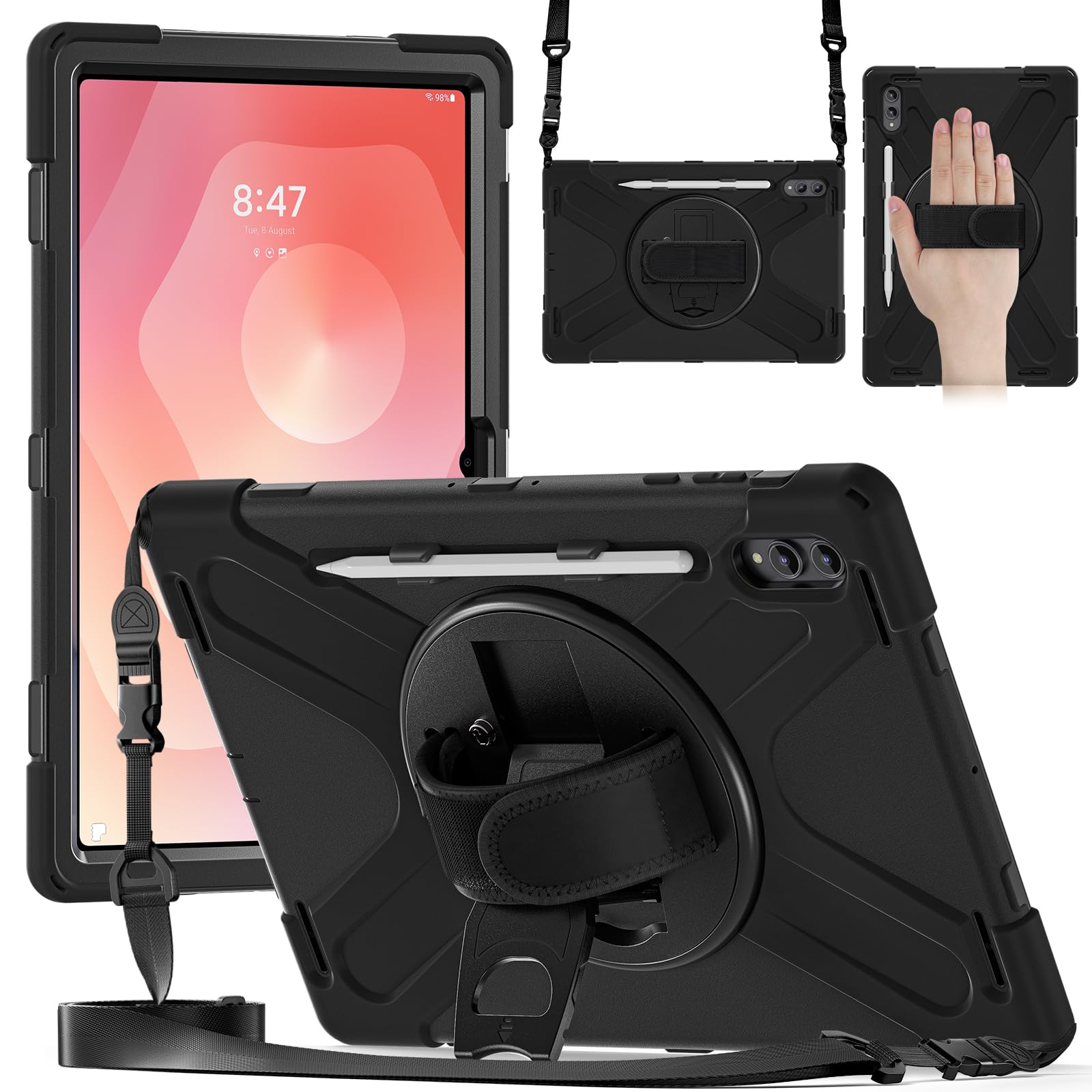 Amazon.com: NINKI for Samsung Galaxy Tab S11 Ultra Case Stand 2025