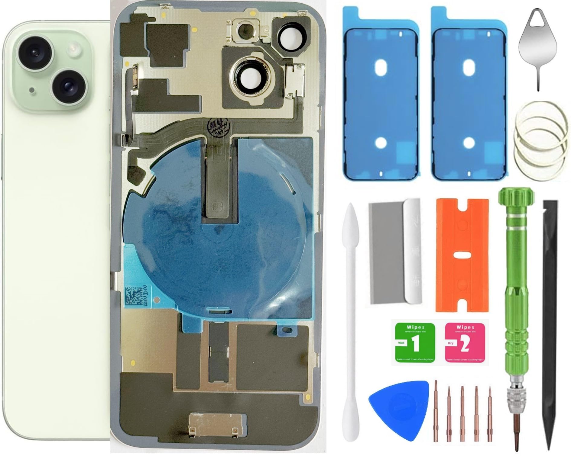 Cavo flessibile FPC per fotocamera posteriore JCID AIXUN per iPhone 15 14 13 12 11 Pro Max XS MAX 8 7G fotocamera posteriore sostuire il cavo piatto FPC a infrarossi  1420