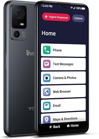 Lively Jitterbug Smart4 Smartphone for Seniors