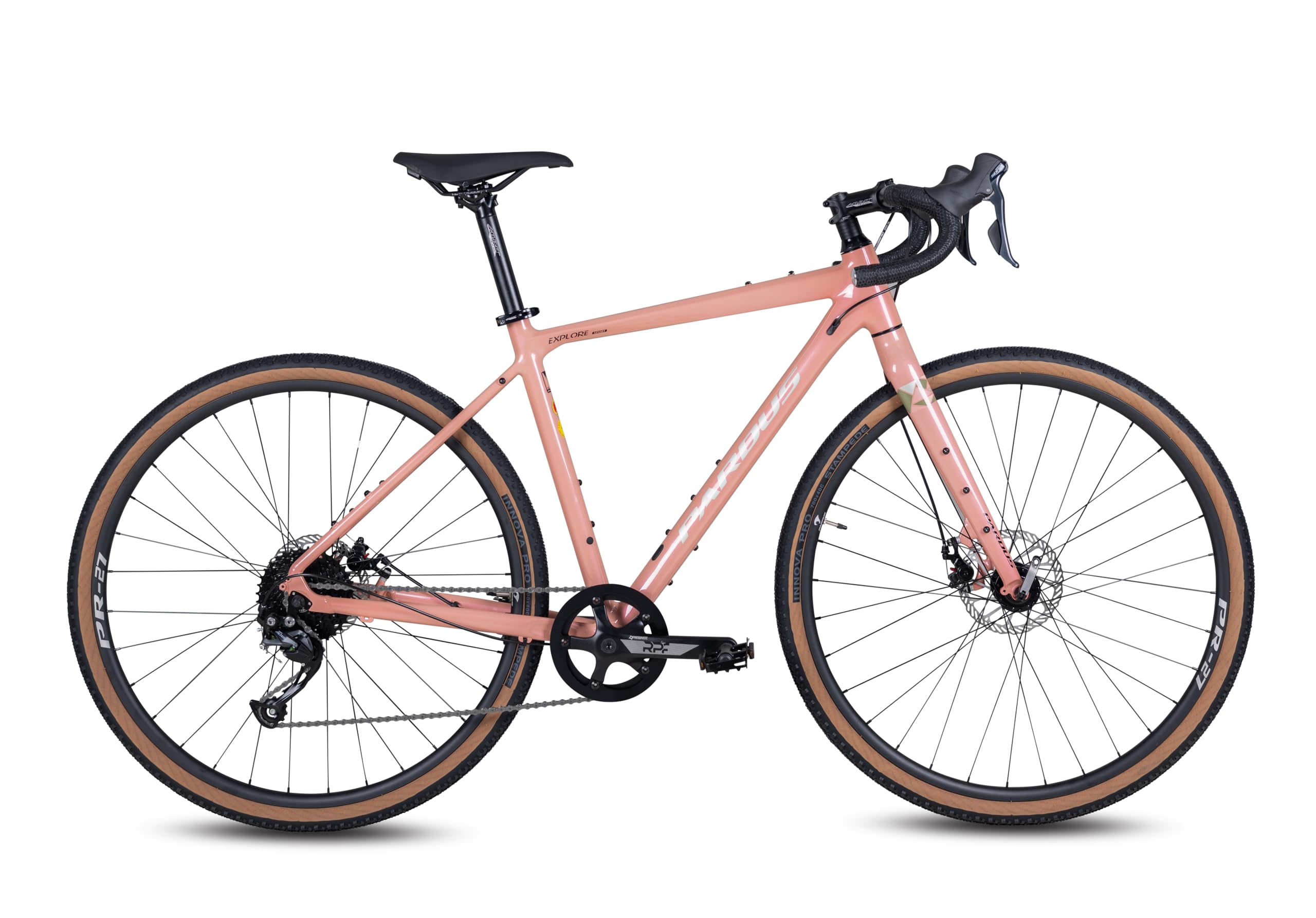 Pardus Explore Sport Gravel Aluminum Bicycle (M, Red): Buy Online at Best Price in UAE