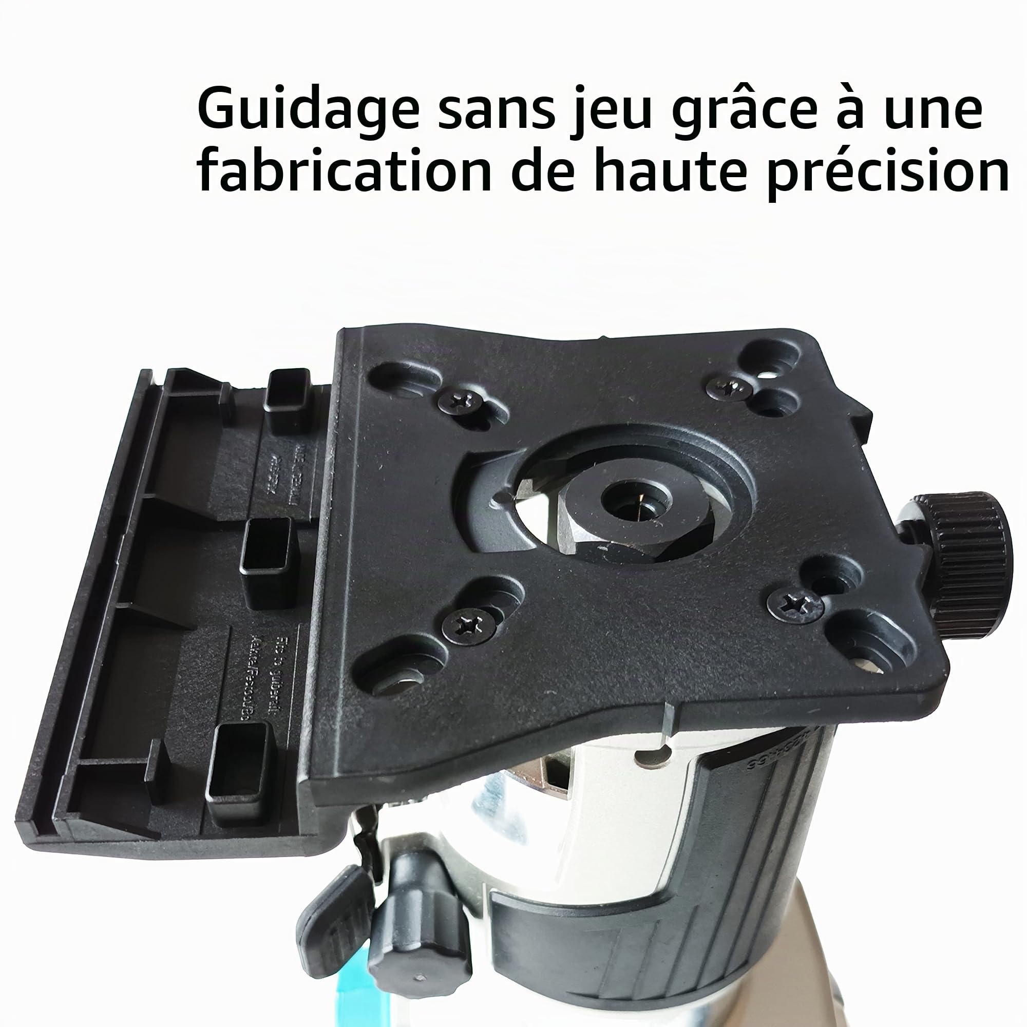 Adaptateur de rail de guidage professionnel pour Makita DRT50 / RT0700C / RT0702C / RT0700 pour Makita/Bosch/Festool Rail de guidage pour défonceuse défonceuse
