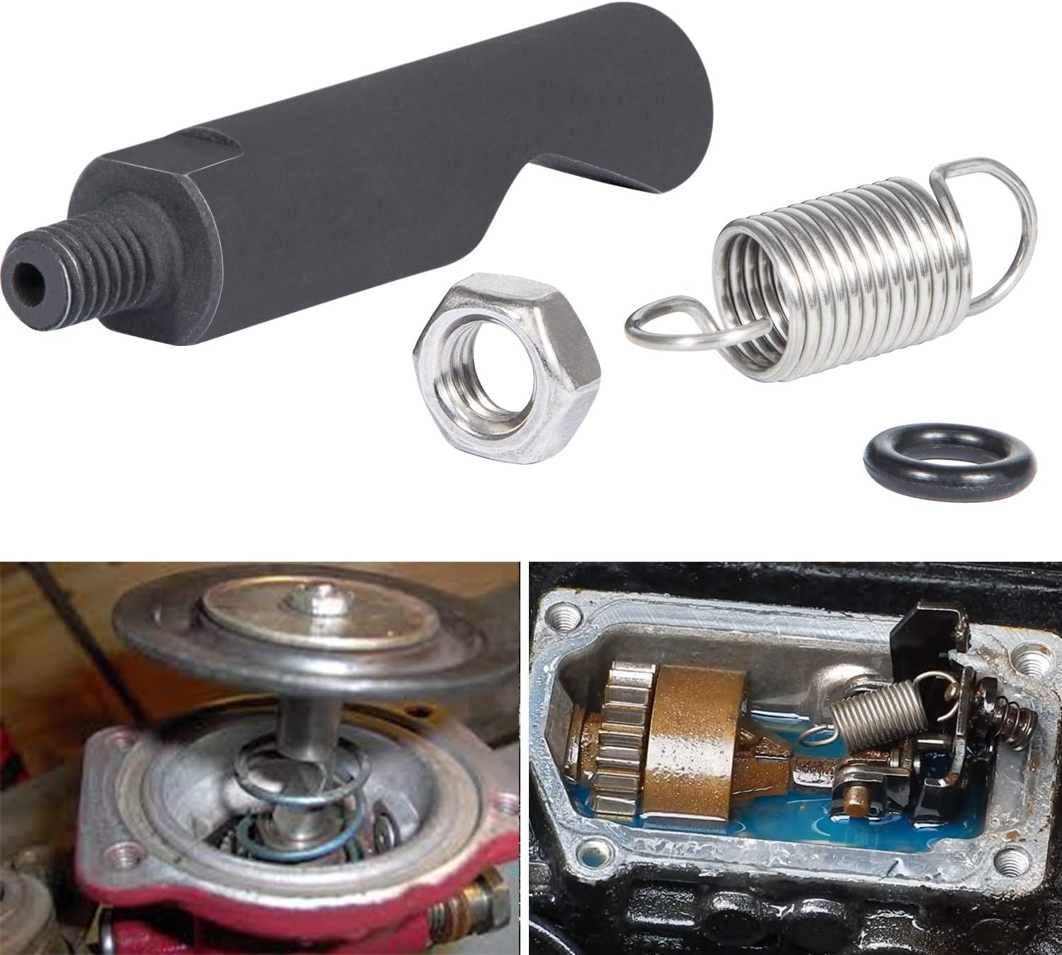 VE Pump Fuel Pin & 3200 RPM Governor Spring Kit For 1988-1993 Dodge D250 D350 W250 W350 Cummins 5.9L 12-Valve VE Injection Pump
