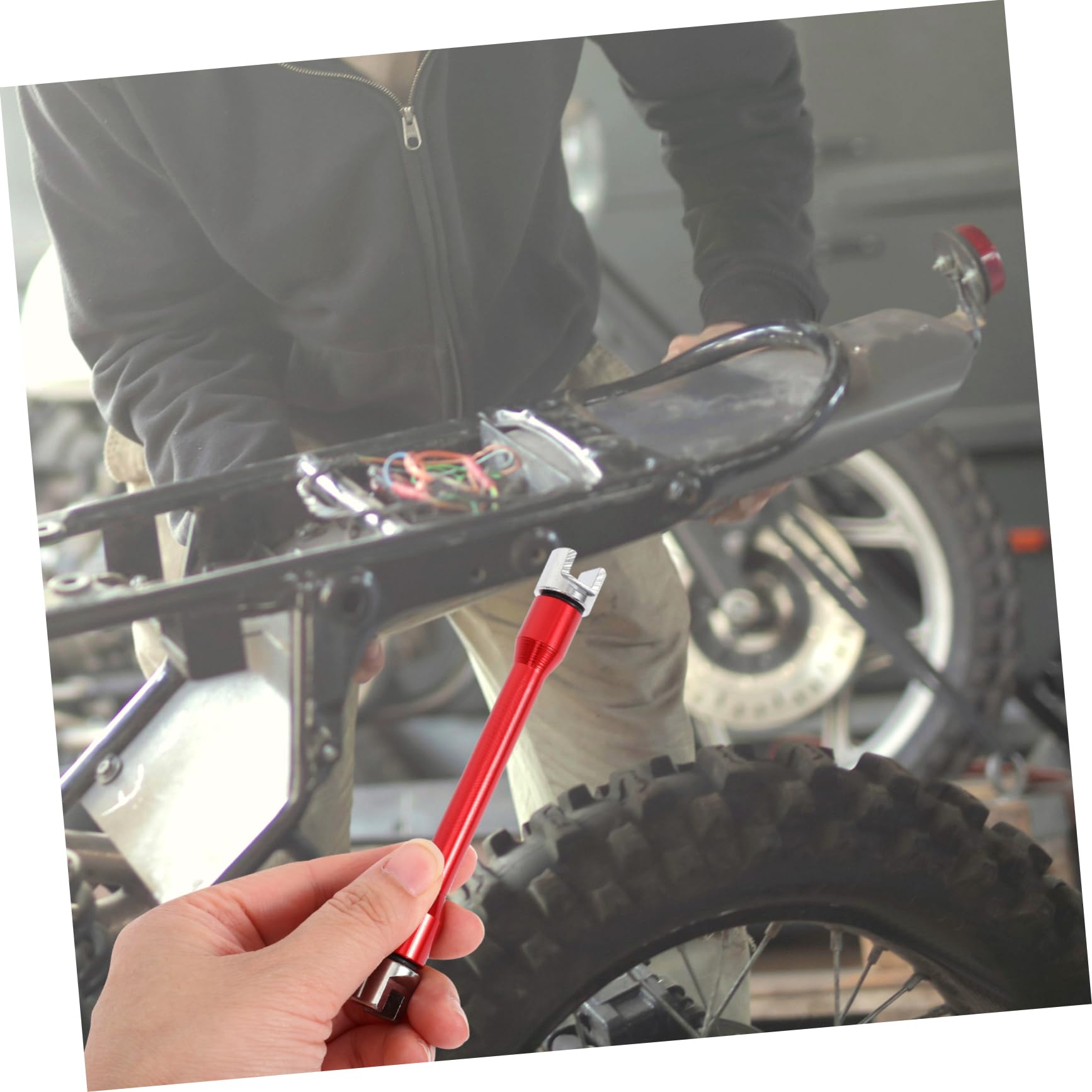 Juego De Llaves De Radios para Motocicleta y Bicicleta De Montaña 5.0 6.8mm Fácil De Usar y Duradero