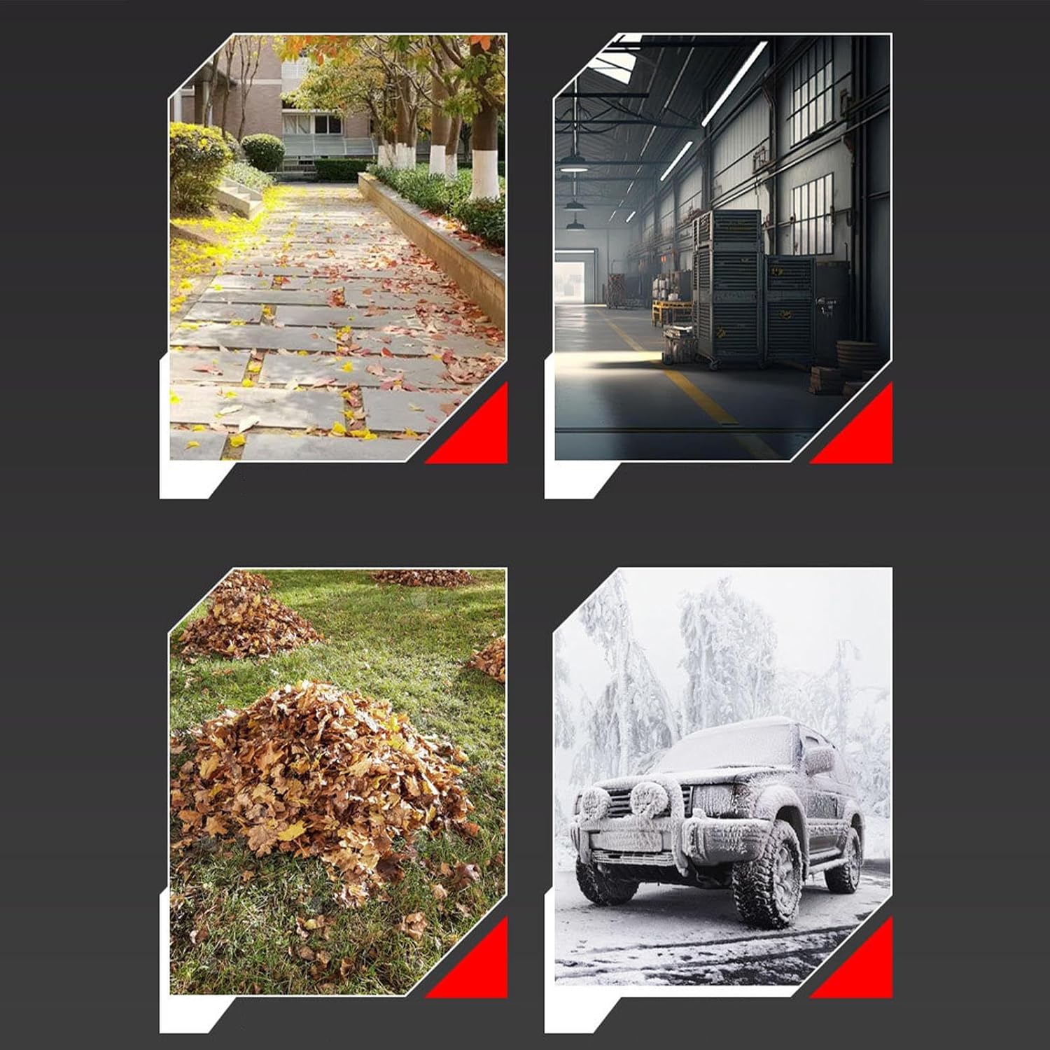 Cordless Blower, Cordless Turbo Leaf Blower, Portable Variable Speed Duster, with Rechargeable Battery, Lightweight, Black, Red, Blue, for Different Tasks