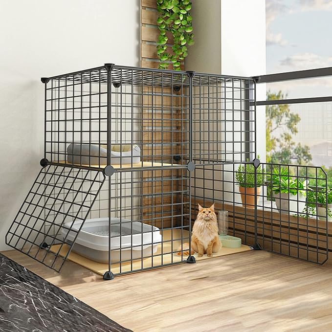 DIoFent Cat Cage Cat Condo Cage Cat Houses for Indoor Cats