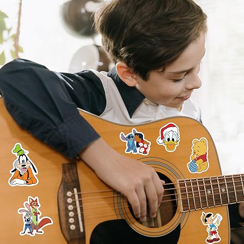 Miniatura 5 de 100 calcomanías de Super Mario, regalos de dibujos animados de Mario Bros para Kdis, calcomanías de vinilo impermeables para laptop de adolescentes,