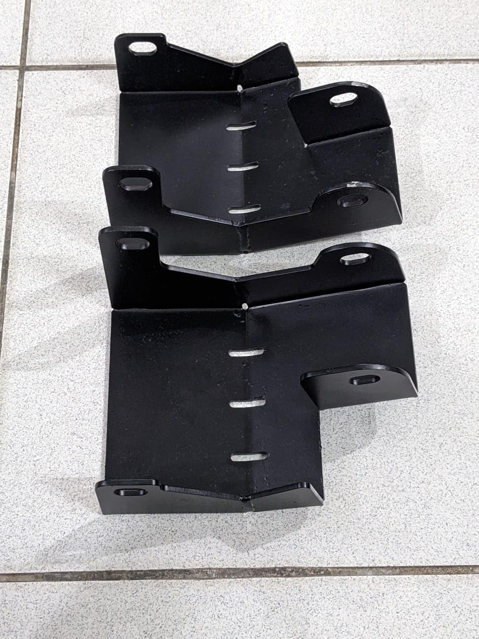 4XFORZA Steel Jimny Accessories (Underbody Protection Front Skid Plates) - 2 Pcs Set Of Plates)