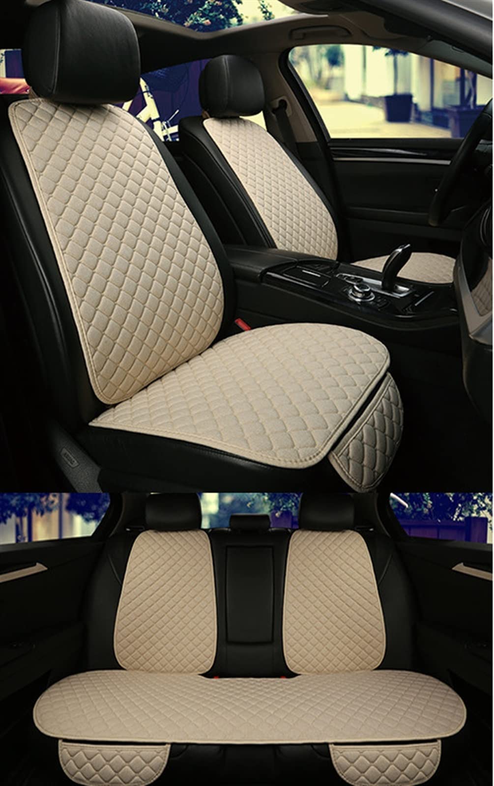 NOHEEU Car Seat Cushion For HYUNDAI I30 I40 Tucson Solaris Sonata Creta Encino Elantra Ix25 Ix35 Kona Interior Accessories Accessories