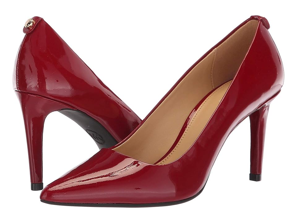 

MICHAEL Michael Kors Dorothy Flex Pump (Maroon Patent) Women's Shoes, Burgundy