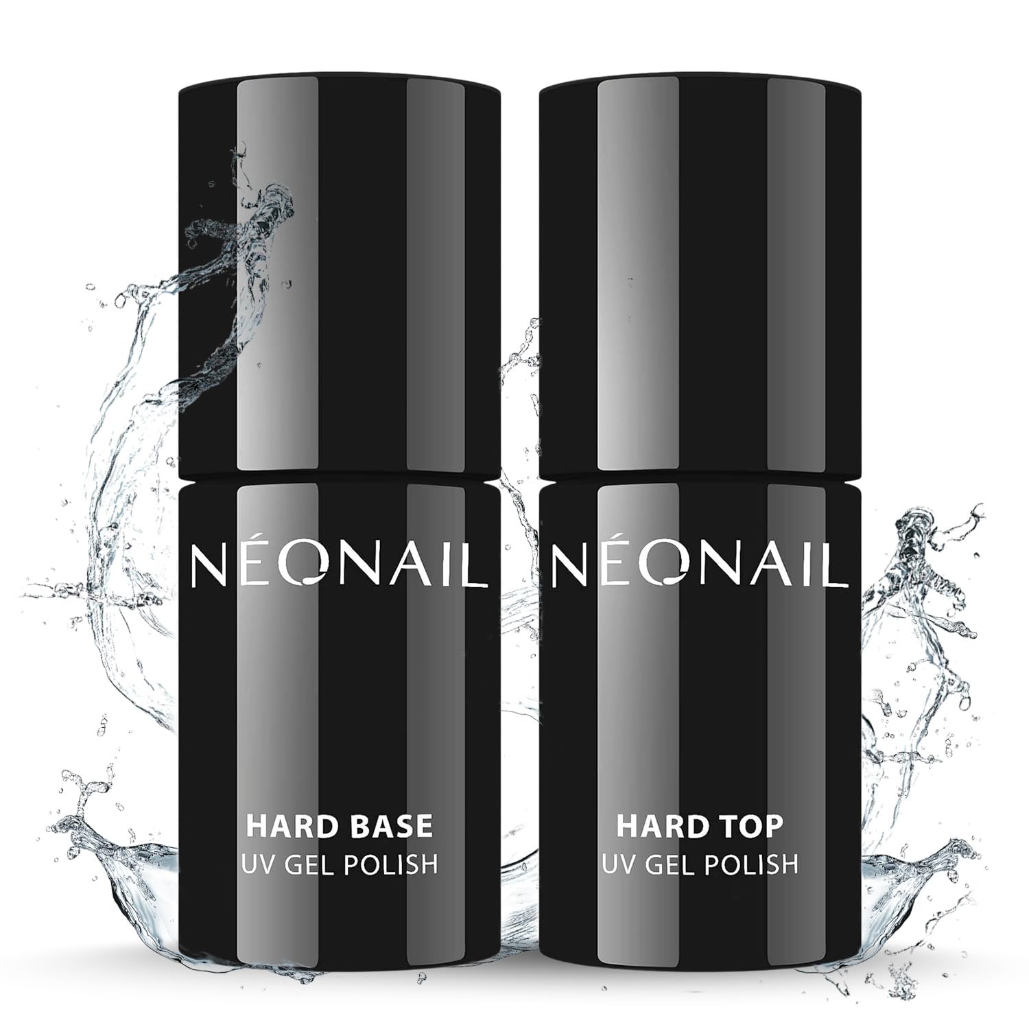 NÉONAIL UV Set Hard Base and Top 7.2 ml - Nail Polish - Base and Top Coat - Gel Nails - Nail Design
