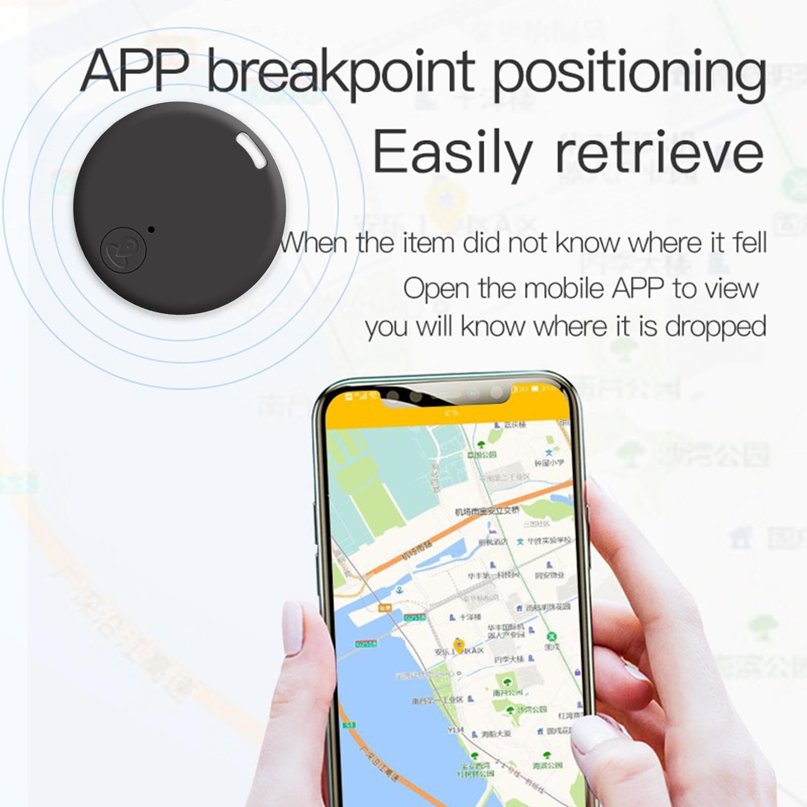 SHRIGM Dispositivo di localizzazione GPS | Localizzatore di Ricerca Chiavi,Key Finder Locator con Controllo App, monitoraggio in Tempo Reale, per SHRIGM Dispositivo di localizzazione GPS | Localizzatore di Ricerca Chiavi,Key Finder Locator con Controllo App, monitoraggio in Tempo Reale, per