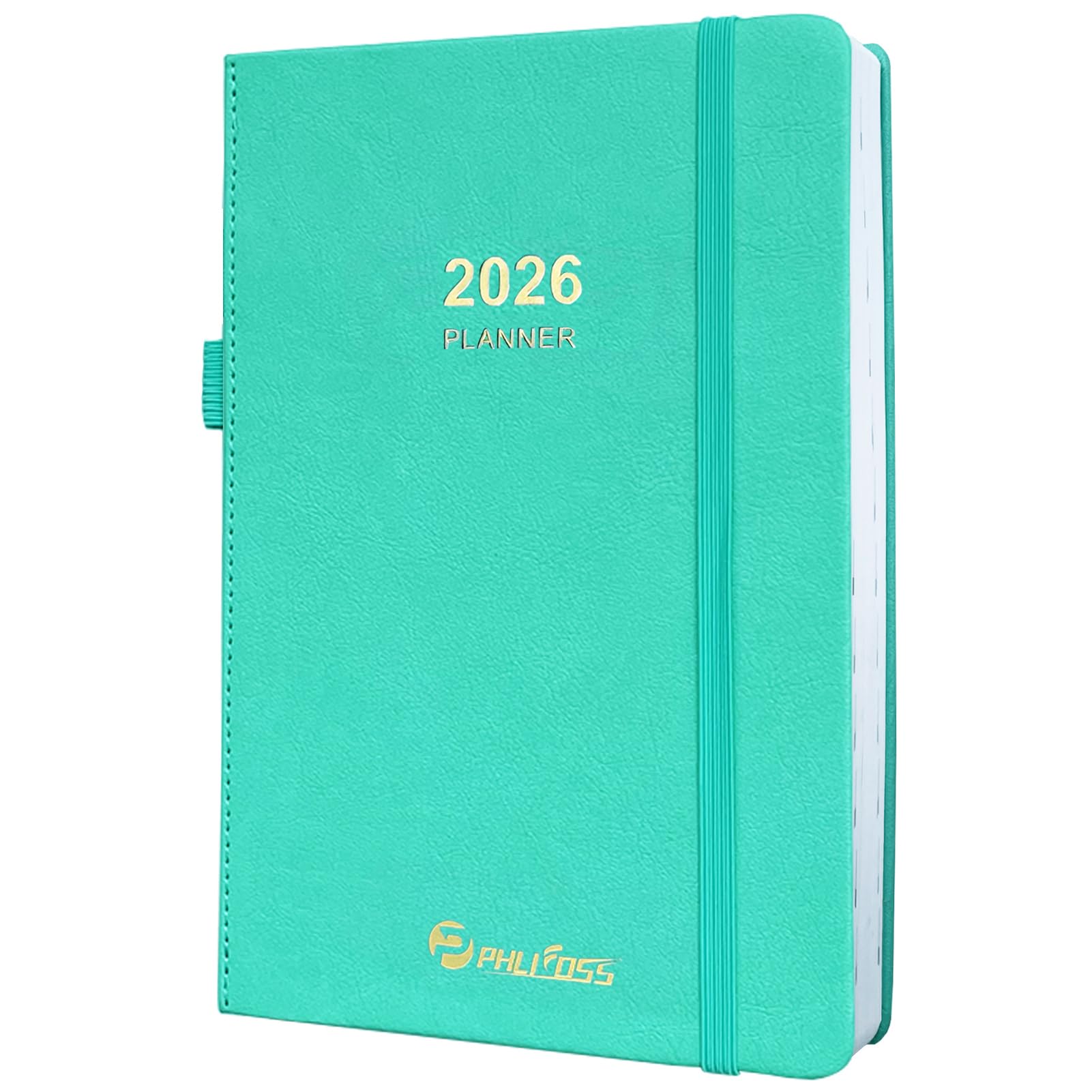 2026 Daily Planner/Calendar, One Page Per Day, Daily Monthly Agenda Planner with Time Slots and Monthly Tabs, Jan - Dec 2026, 5.7" x 8.25" Appointment