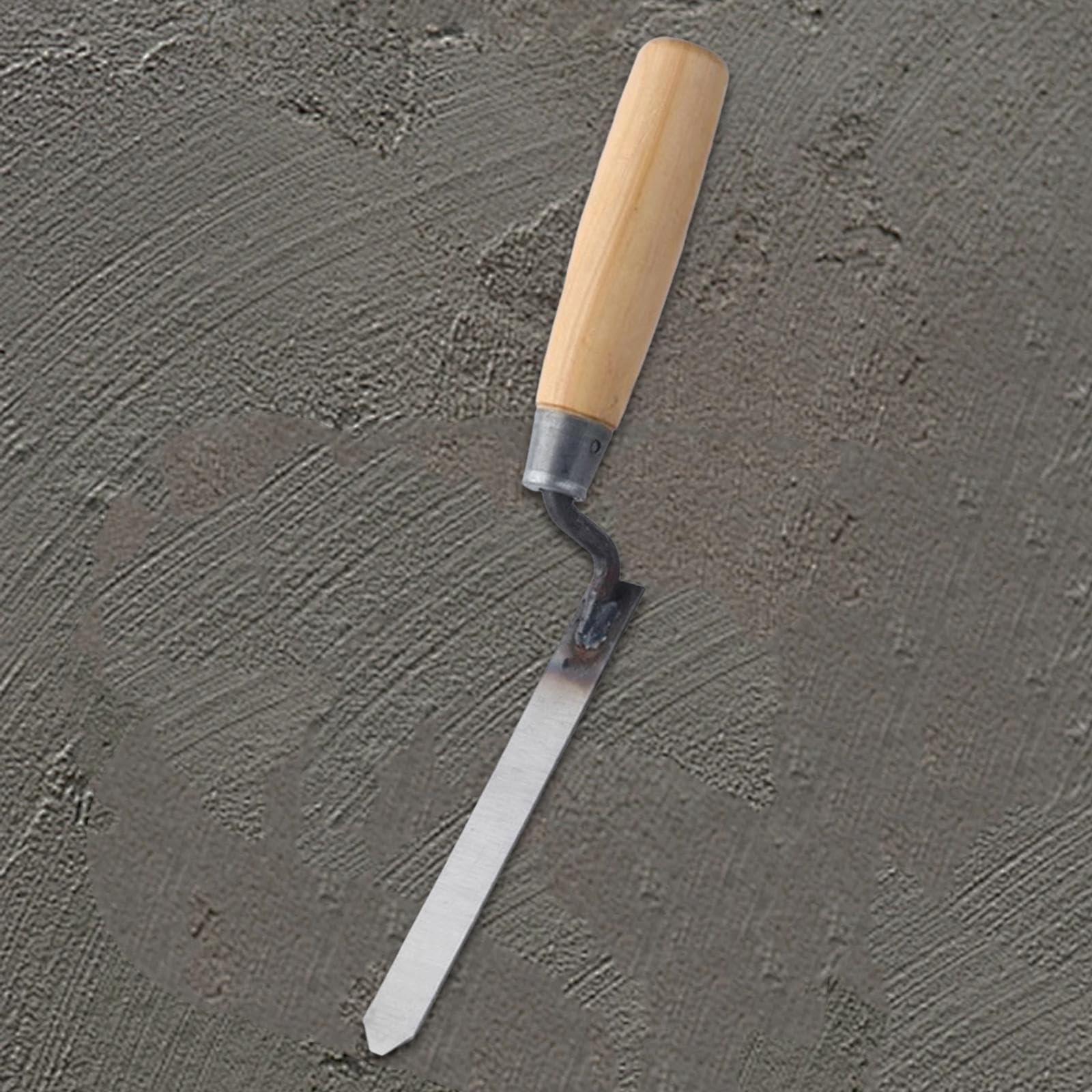 Paleta Estrecha para Rejuntar con Diseño Ergonómico Herramienta de Cemento Resistente Y Duradera Adecuada para Trabajos de Albañilería Y DIY