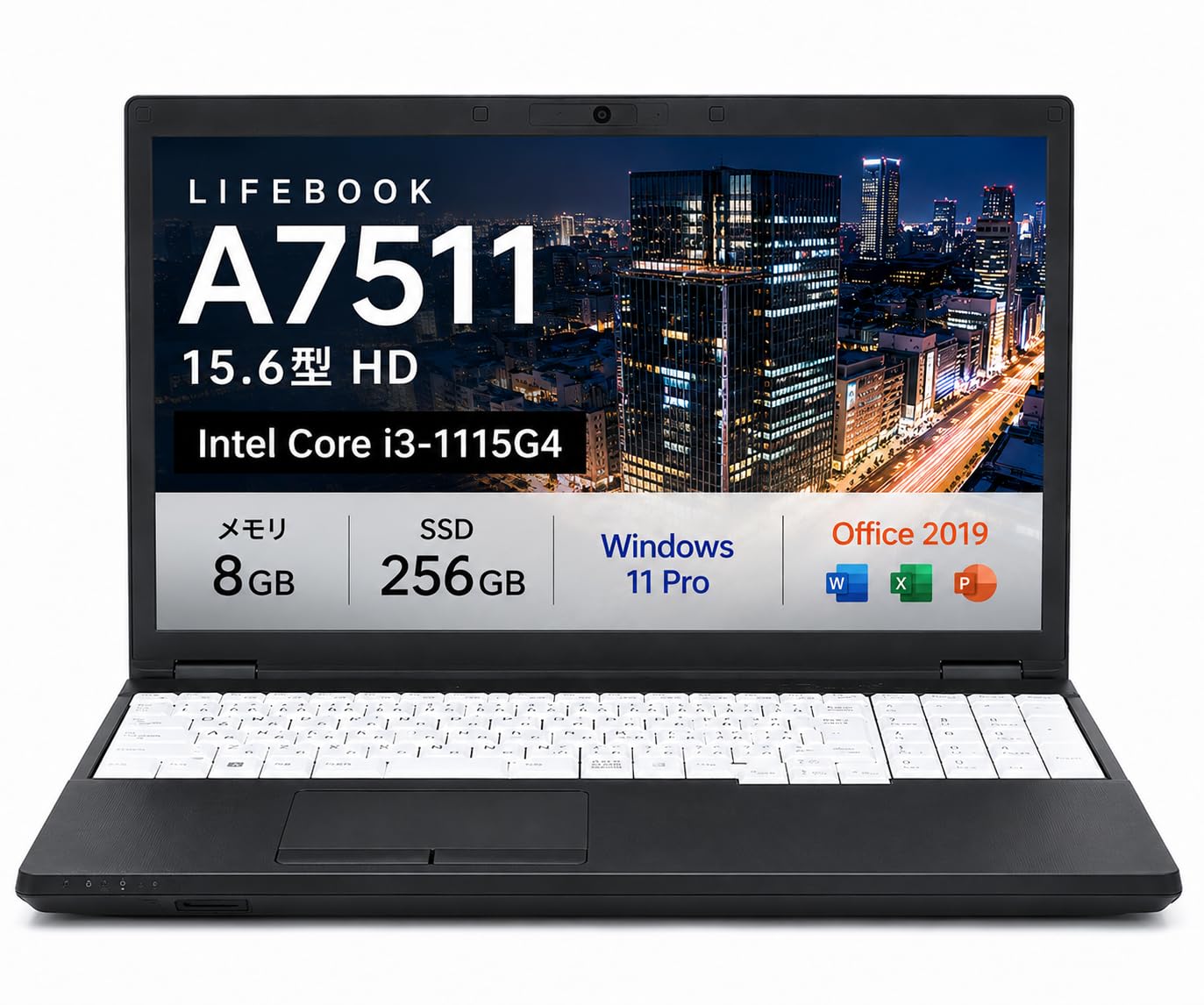 Amazon.co.jp: 【整備済み品】ノートパソコン 富士通 LIFEBOOK A7511