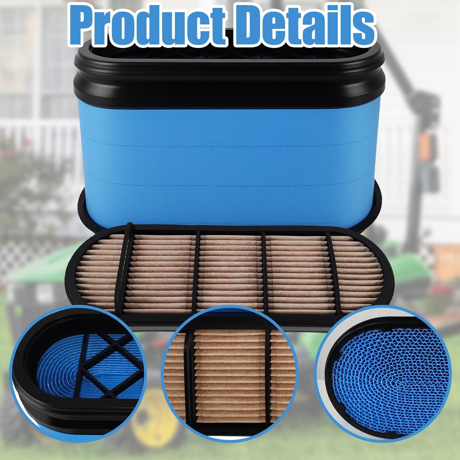 AL172780 Air Filter, suitable for 6120, 6320, 6140, 7220, 7320, 7515 other tractor models.