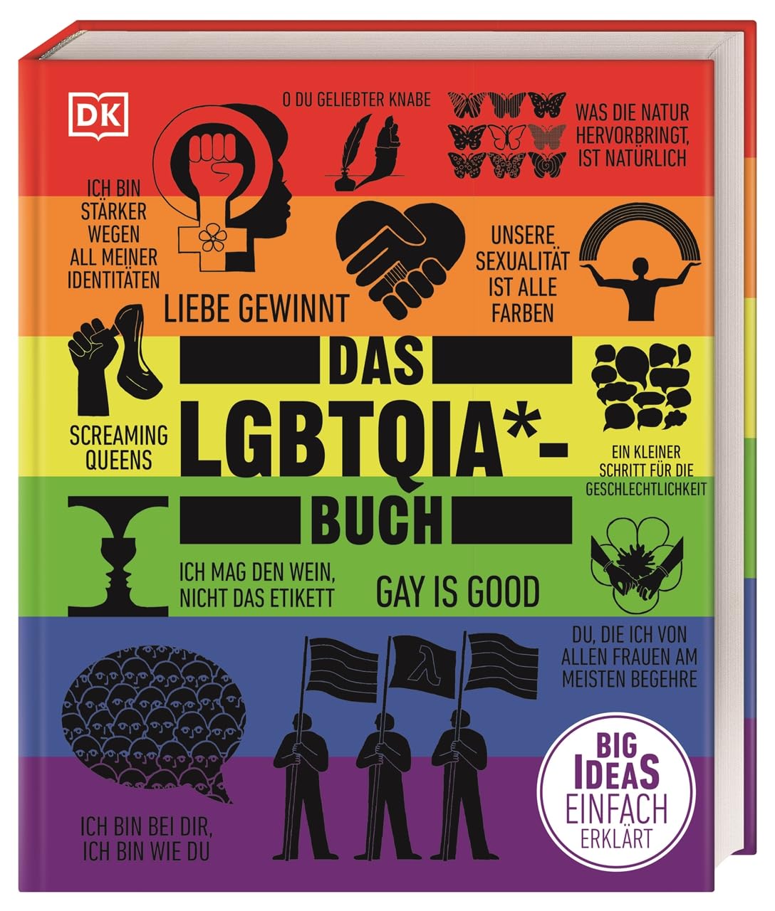 Big Ideas. Das LGBTQIA*-Buch: Big Ideas - einfach erklärt. Geballtes Wissen über die Geschichte von LGBTQIA*-Menschen, ihre Kultur, wichtige Ereignisse und Meilensteine