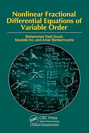 Nonlinear Fractional Differential Equations of Variable Order-finelybook